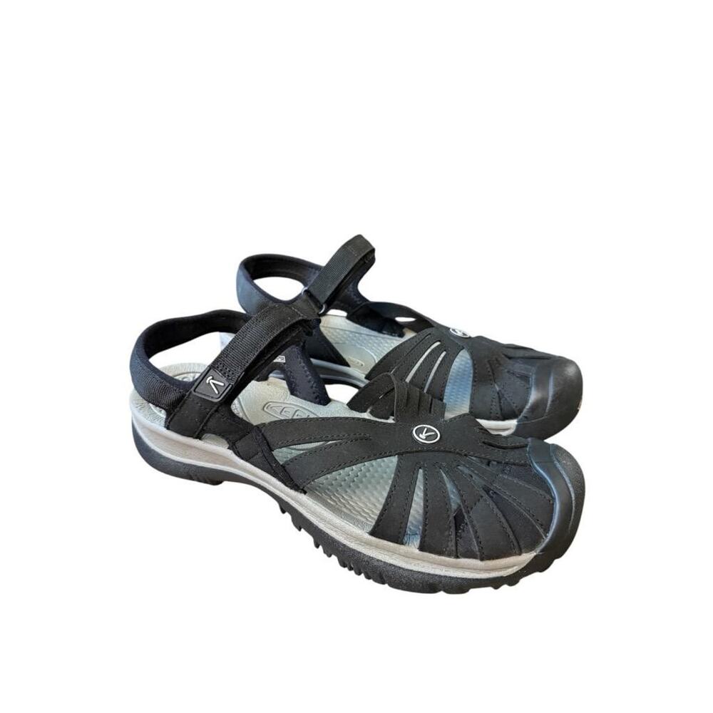Keen Rose Black Sandal Women size 10.5